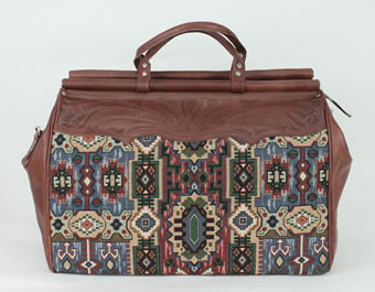 American West Bella Beau Tapestry Duffel Bag #2